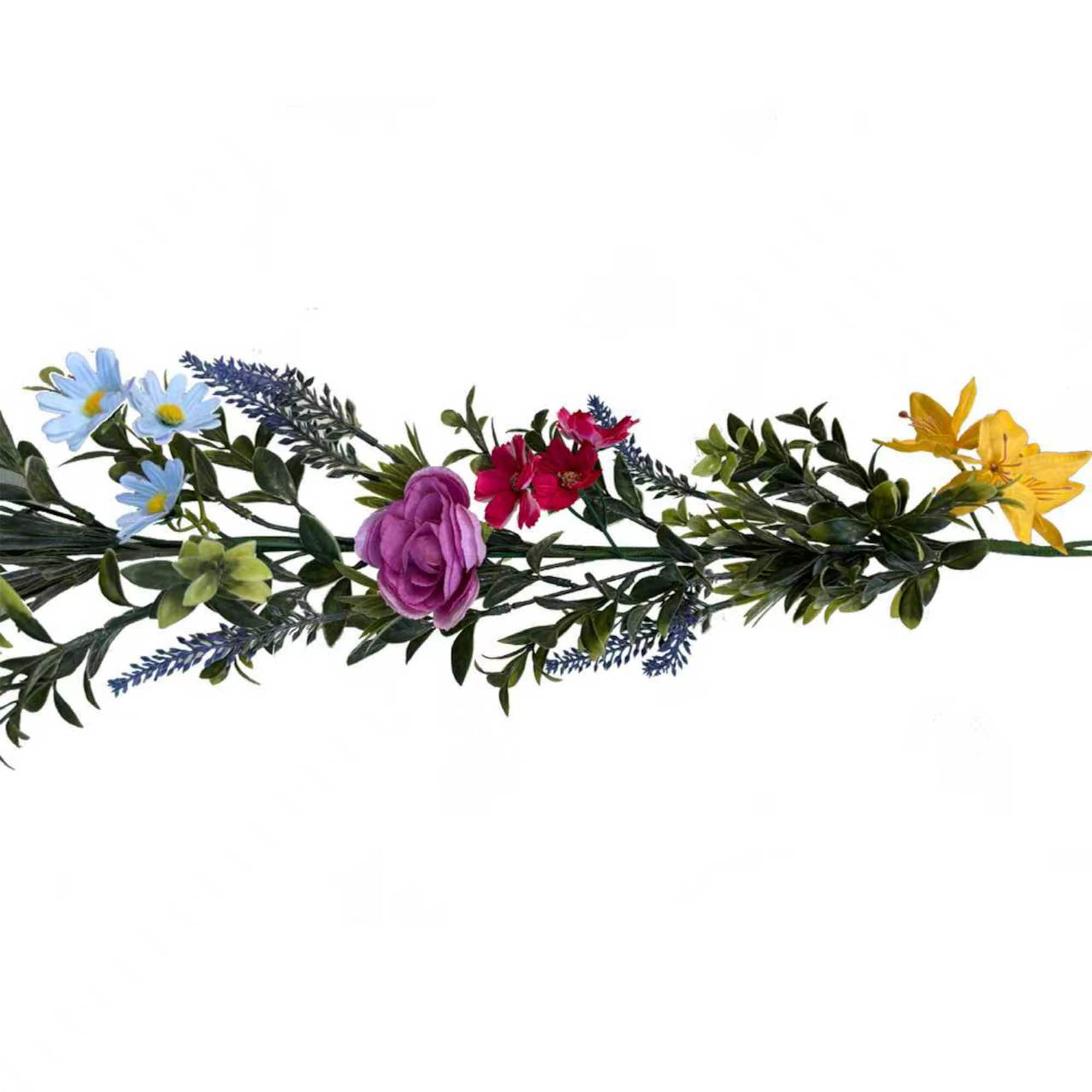 6ft. Wildflower Garland by Ashland®